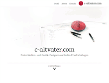 Tablet Screenshot of c-altvater.com